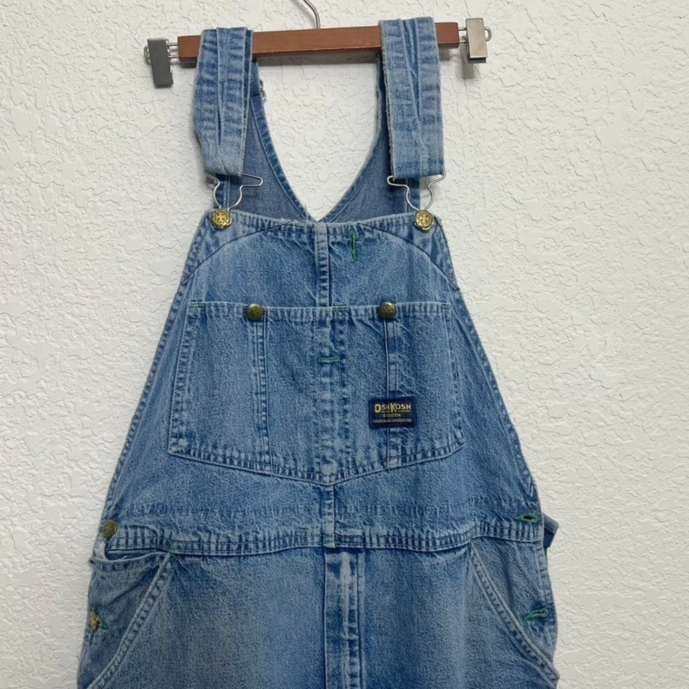Vintage OshKosh B'Gosh Denim Overalls Union Made / Vestbak / Sanforized / USA - Picture 9 of 16